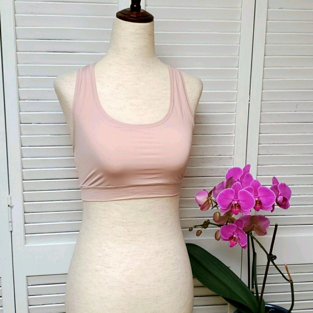 B. tempt'd One Size Racer Back Bra